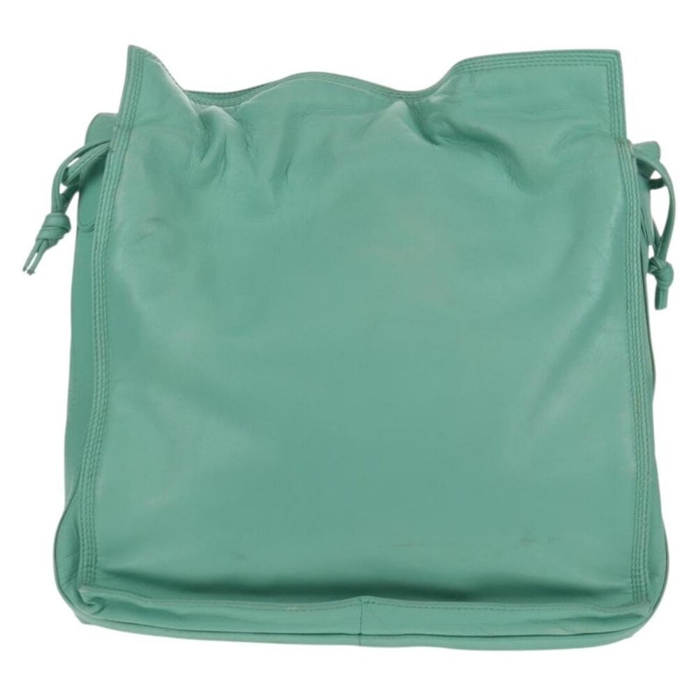 Authentic LOEWE Anagram Shoulder Bag Leather Peppermint - Picture 11 of 16